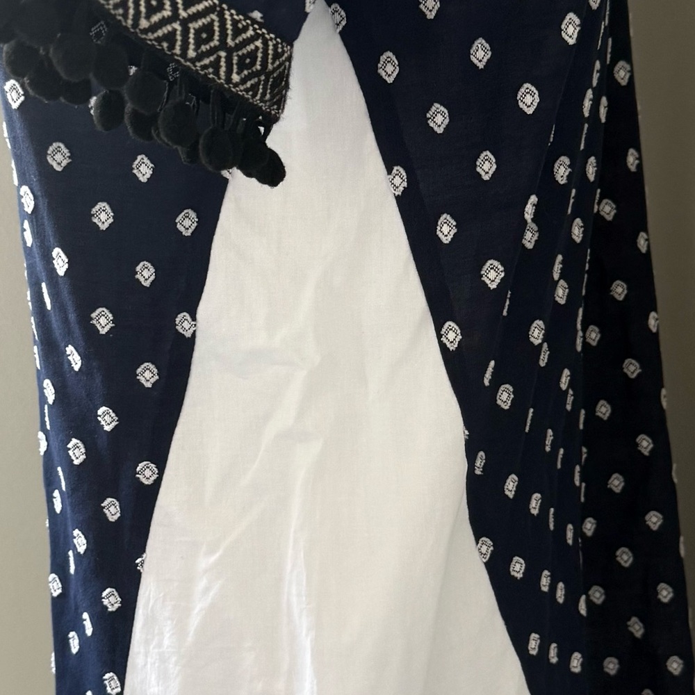 English Factory Navy and White Dress - Picture 6 of 7